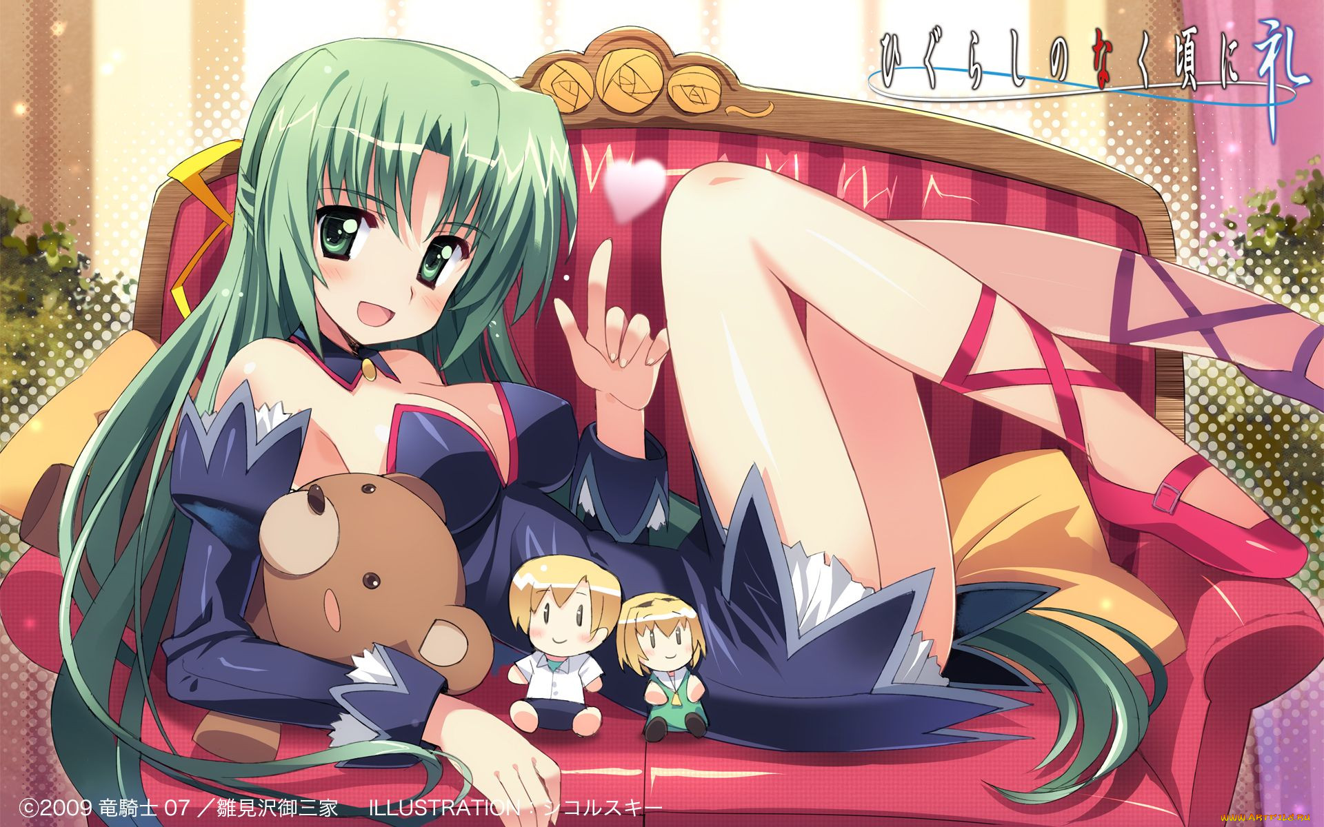 , higurashi, no, naku, koro, ni, sonozaki, shion, houjou, satoko